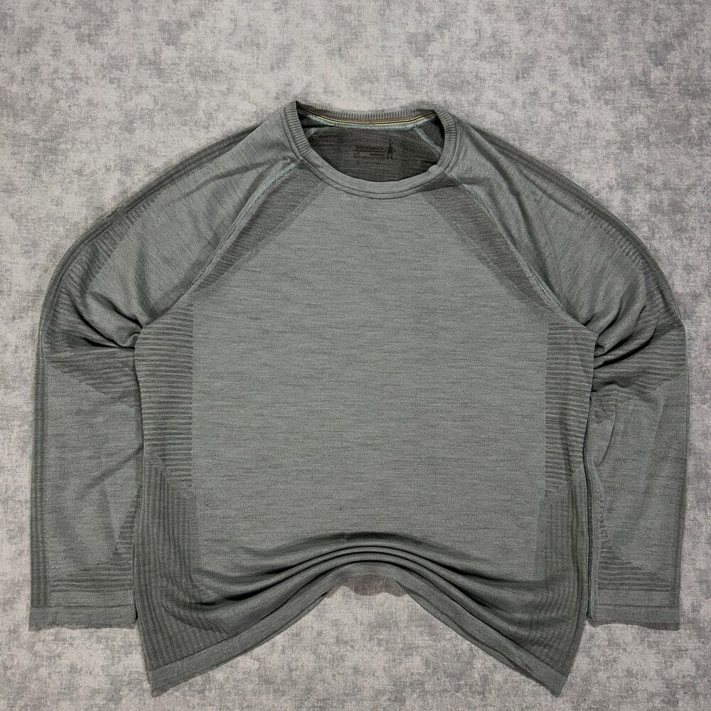 Smartwool Intraknit 200 Seamless baselayer activewear breathe long sleeve mens L